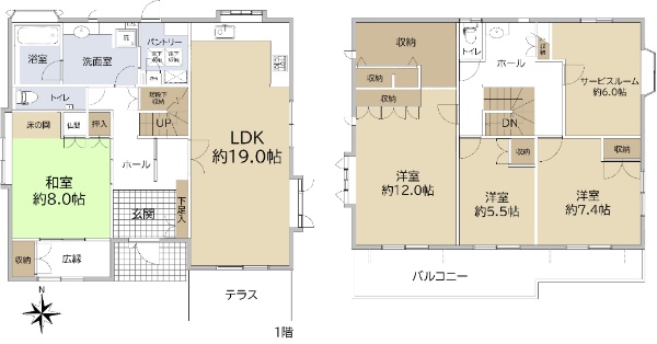 兵庫県神戸市北区小倉台6丁目戸建