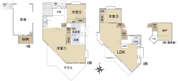 奈良県奈良市西登美ヶ丘2丁目戸建
