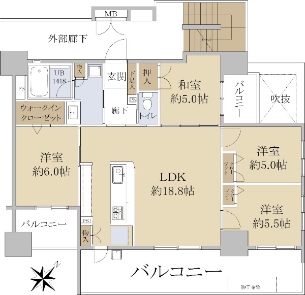 グランディアソラーレ吉塚