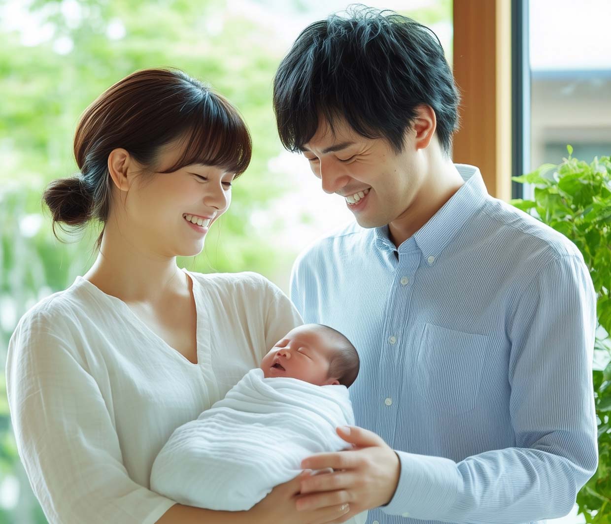 男性社員も積極的に育児に参加