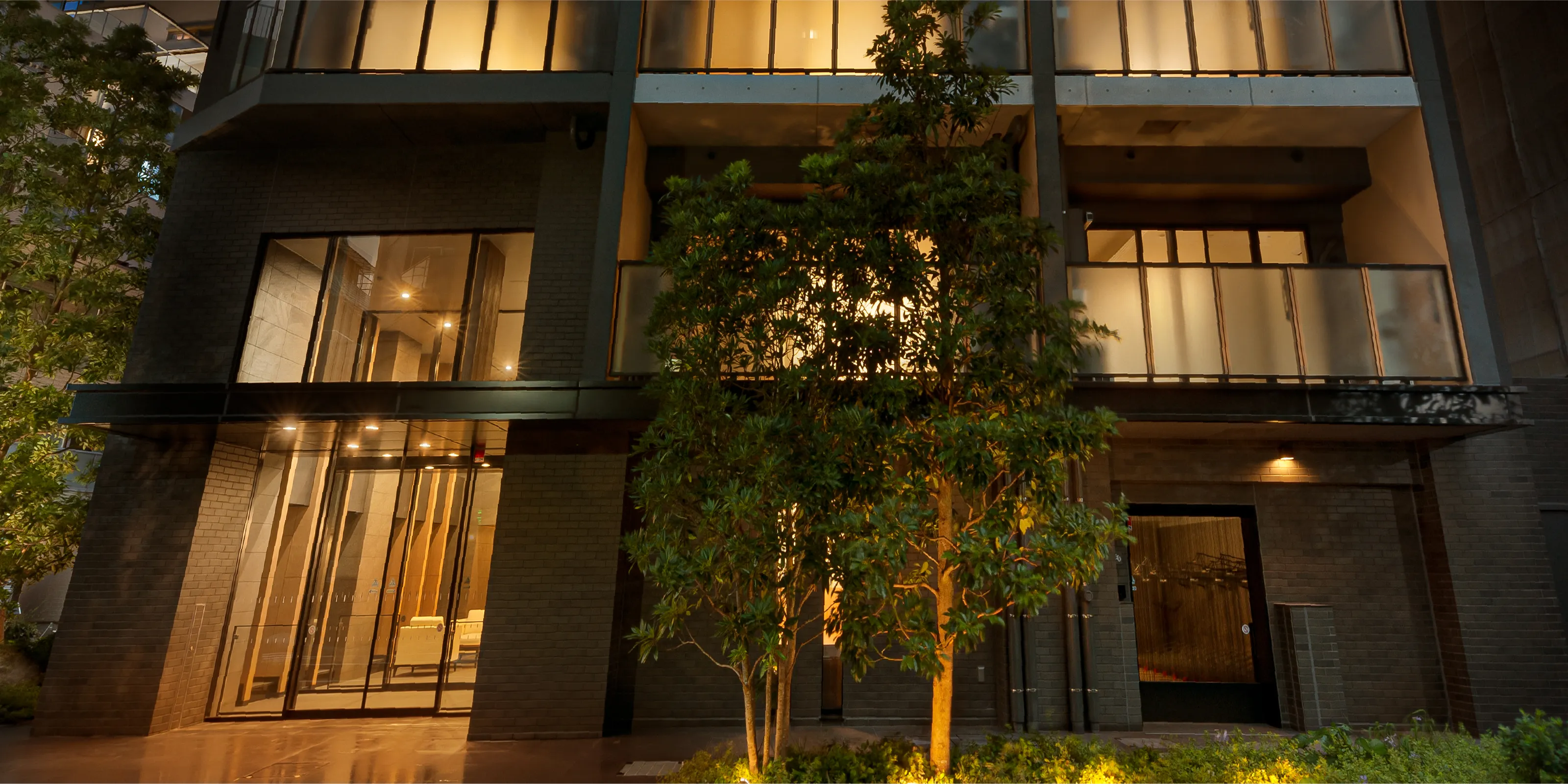 エントランス竣工写真