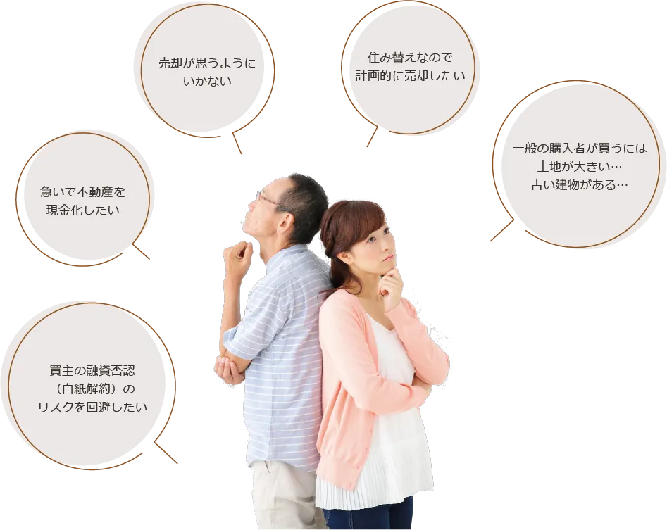 悩む夫婦