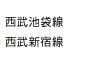 西武池袋線　西武新宿線